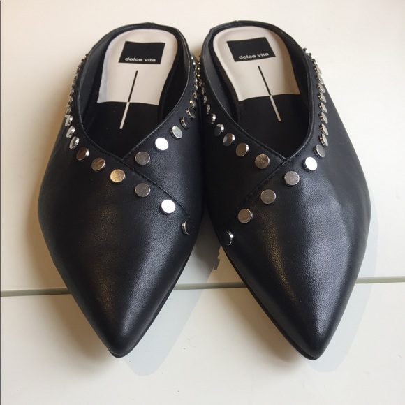 Dolce Vita Shoes - ⛔️SOLD⛔️Dolce Vita Ramsey Leather stud pointed bla